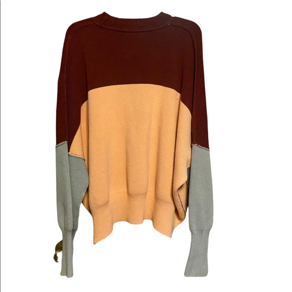 Free People Easy Street Colorblock Sweater - Picture 5 of 6